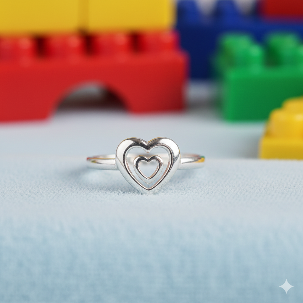 Kids Silver Ring