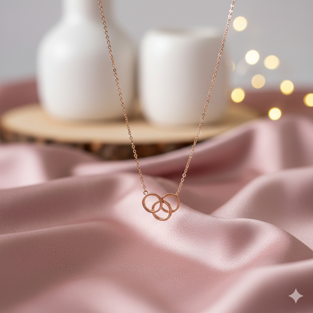 Women's Rose Gold Necklace
