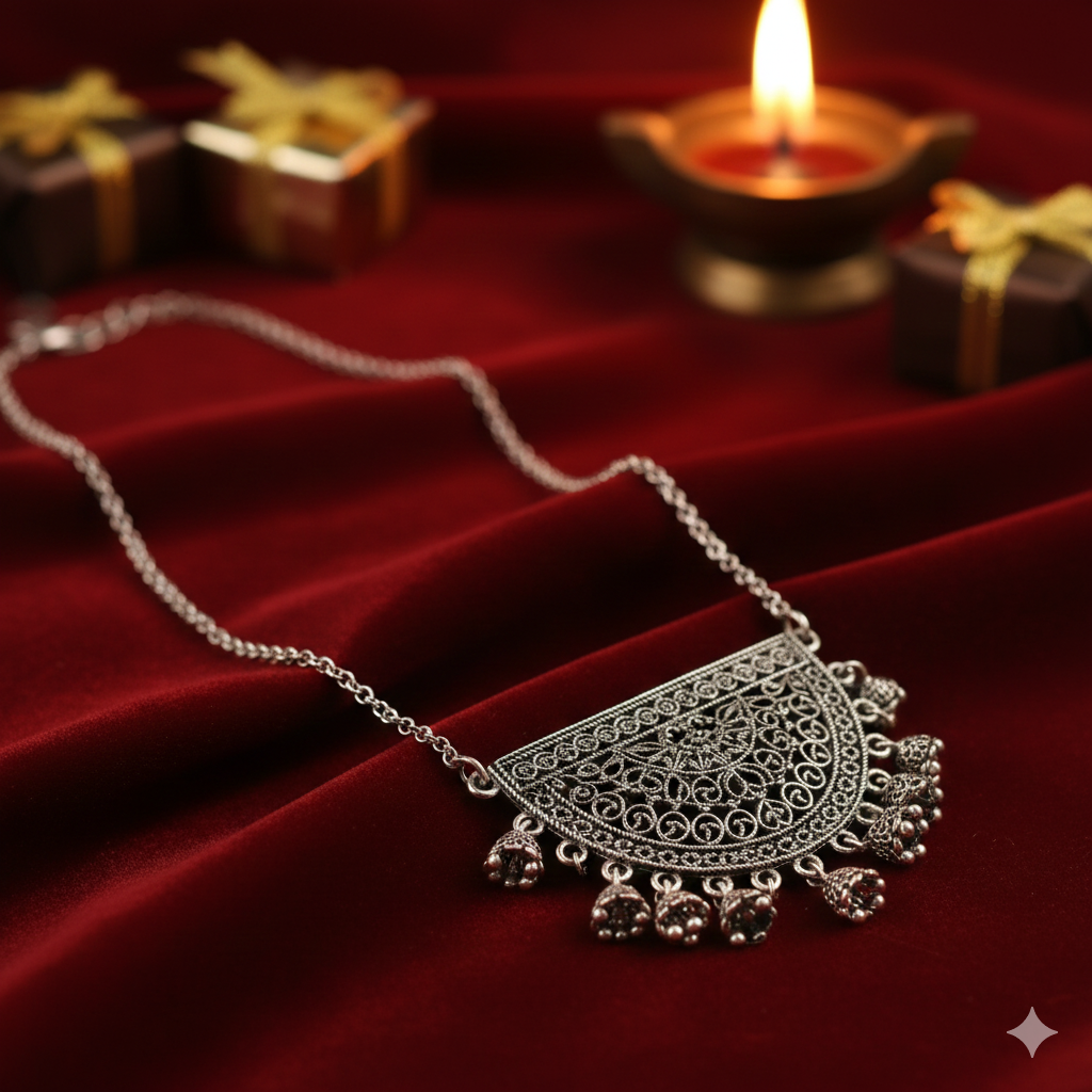 Women's Silver Necklace