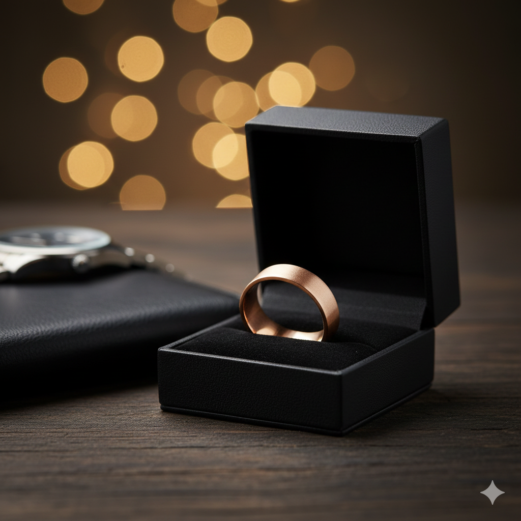 Men's Rose Gold Ring